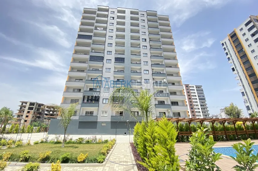 Квартира 3+1, с чистовой отделкой в популярном районе Тедже-Мерсин 10 