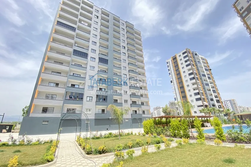 Квартира 3+1, с чистовой отделкой в популярном районе Тедже-Мерсин 1 