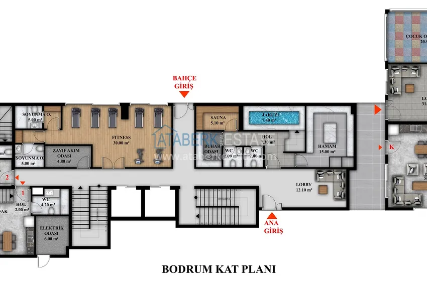 Купить дешево Инвестиционный проект в районе Демирташ, Алания 1