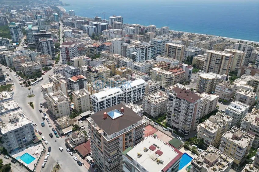 Квартира 1+1 меблированная, район Махмутлар – Алания с видом на море и горы 4 