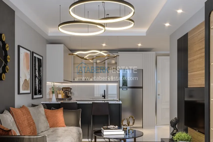 Приобрести Квартиры 1+1 от застройщика в новом современном жилом комплексе район Тедже-Мерсин 1 