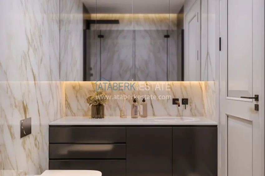 Приобрести Квартиры 1+1 от застройщика в новом современном жилом комплексе район Тедже-Мерсин 11 