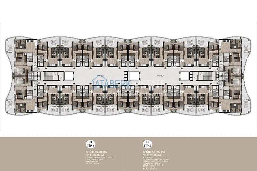 Купить дешево Старт продаж! Квартиры в современном жилом комплексе в районе Томюк – Мерсин 1 