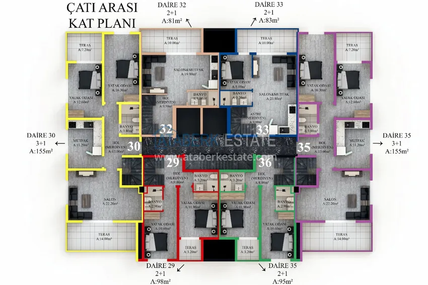 Купить дешево Квартиры от застройщика по минимальным стартовым ценам – Газипаша, Пазарджи 5 