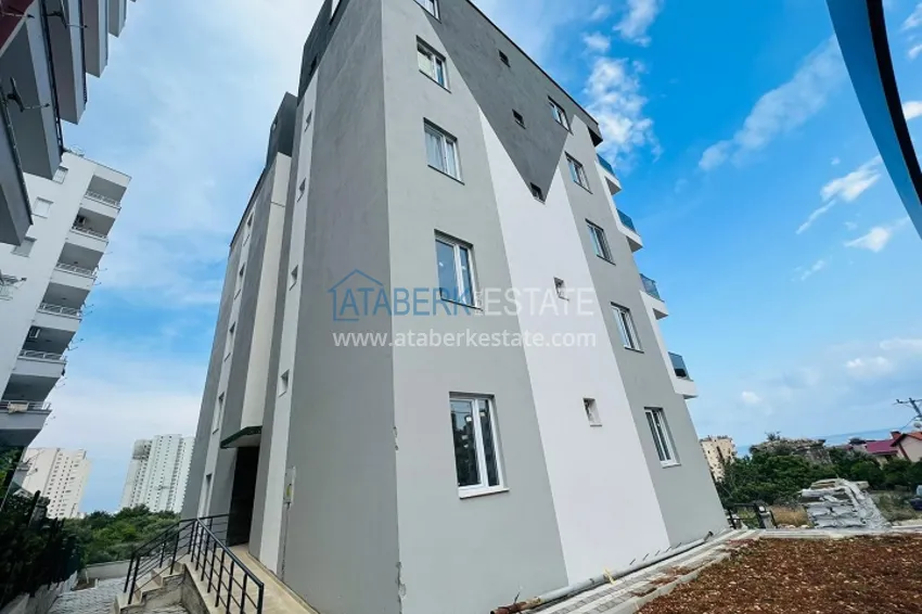 Квартира 1+1 с чистовой отделкой и видом на море в районе Аяш, Мерсин, 50 м2 2 