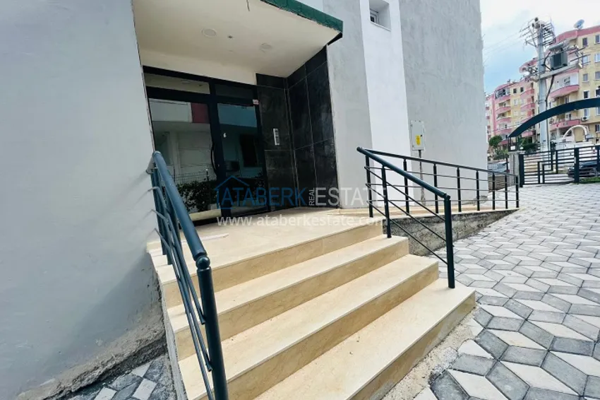 Квартира 1+1 с чистовой отделкой и видом на море в районе Аяш, Мерсин, 50 м2 5 