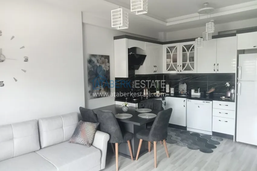 Приобрести Квартира 1+1 в молодом комплексе в 350 метрах от моря Арпачбахшиш – Мерсин 4 