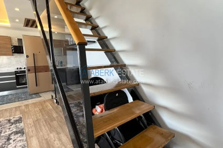 Приобрести Дуплекс 2+1 в Мерсине - Тедже, с панорамным видом на море, напрямую от собственника 3 