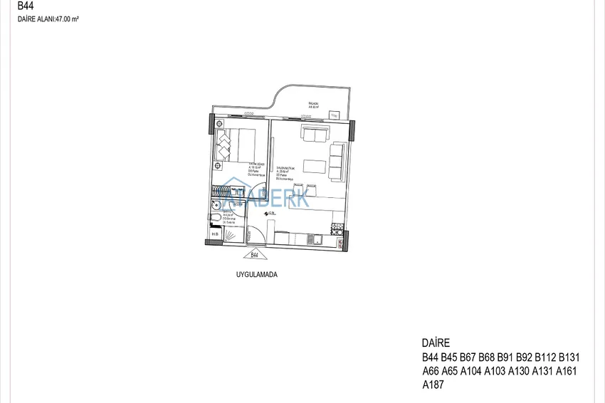 Купить дешево Квартиры от застройщика с рассрочкой на 2 года 25% первоначальный взнос - район Алтынташ, Анталия 2 