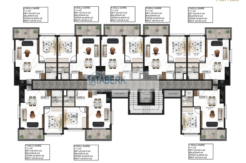 Купить дешево Уютный бутик-комплекс в районе Оба – комфортабельное жилье в Алании ждет вас! 1 