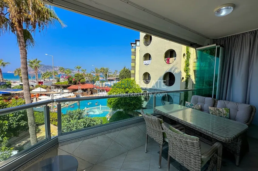 Приобрести Квартира 2+1 «под ключ» на первой береговой линии в Алании, район Оба (открыт для ВНЖ) 6 