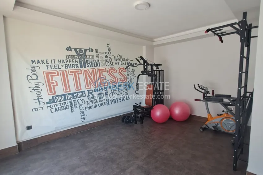 Меблированная двухкомнатная квартира в районе Оба, Алания 9