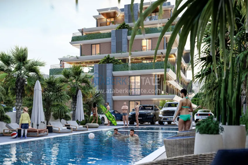 Эксклюзивный Проект Вашей Мечты – элитный коттеджный комплекс в Анталии, район Лара – Эрменек 11 