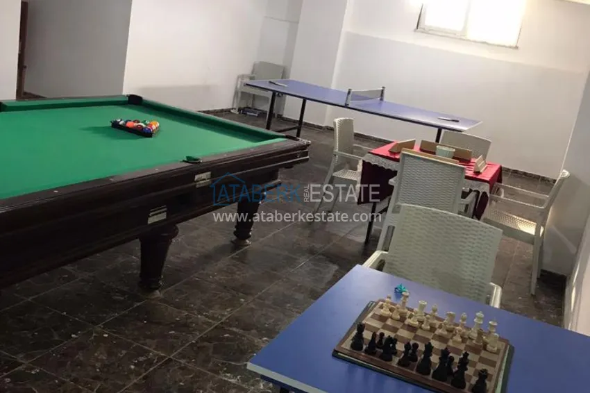 Меблированный дуплекс 2+1 с видом на море и горы в Газипаше - открыт для ВНЖ 12 