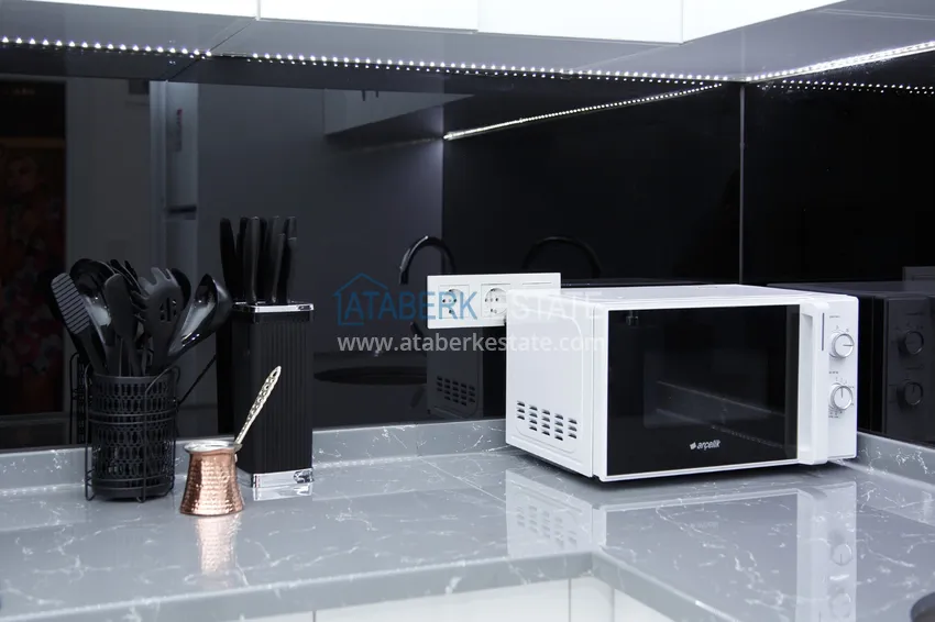 Приобрести Аренда квартиры 1+1 в комфортабельном комплексе - Алания, район Авсаллар №4 12