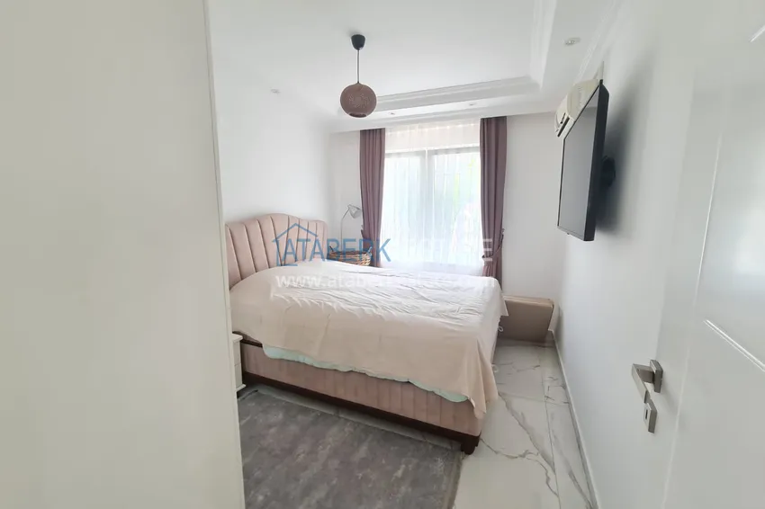 Приобрести Двухэтажная вилла с потрясающим видом на море в районе Каргыджак, Алания. Подходит для гражданства 13 