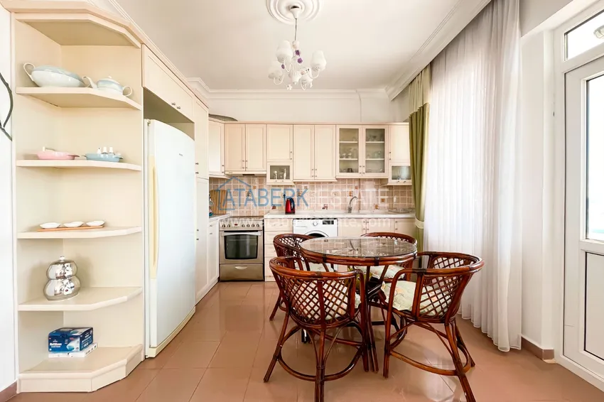 Приобрести Роскошная линейная квартира «под ключ» на первой береговой линии в курортном районе Тосмур, Алания 17