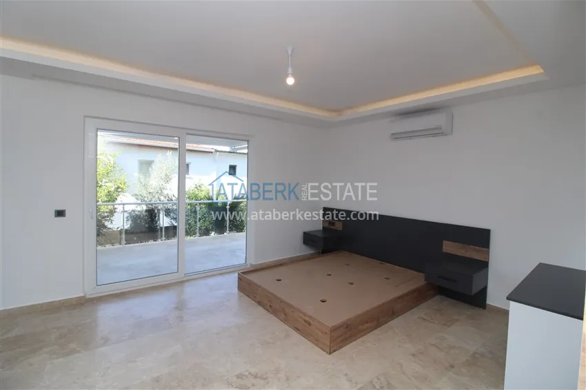 Приобрести Вилла 3+1 после ремонта с видом на море и крепость, район Каргыджак – Алания  14 