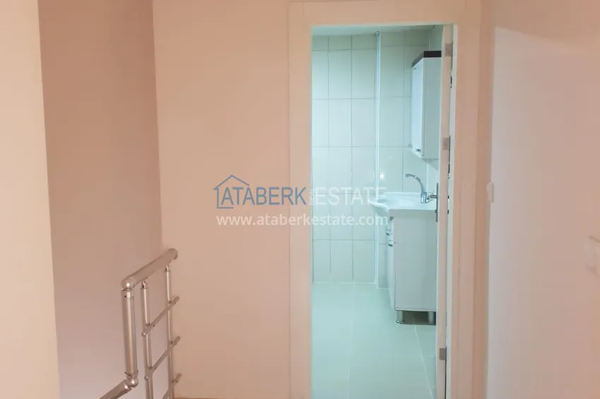 Приобрести Пентхаус-дуплекс 4+1 частично меблированный с видом на море и горы, район Махмутлар – Алания 13 