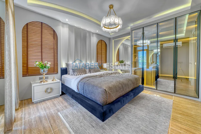 Приобрести Недвижимость под ВНЖ. Квартира 2+1 меблированная в резиденции премиум-класса, район Оба – Алания 14