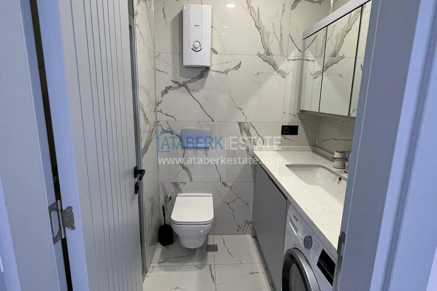 Приобрести Квартира 1+1 с мебелью от собственника в современной резиденции – Алания, район Оба 18