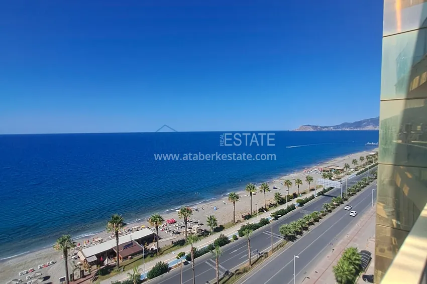 Приобрести Квартира 1+1 с открытым видом на море и горы в комплексе на первой береговой, район Махмутлар – Алания 13