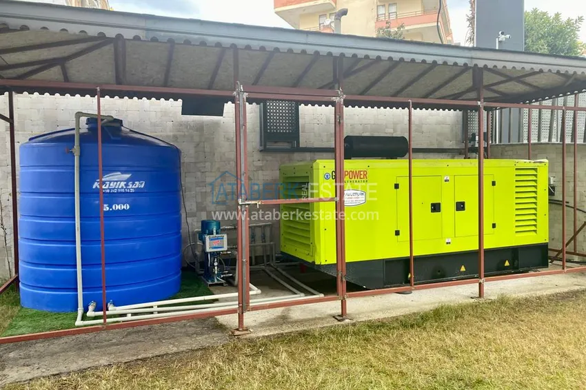 Меблированная квартира в центре Алании, трехкомнатная с застекленным балконом 16