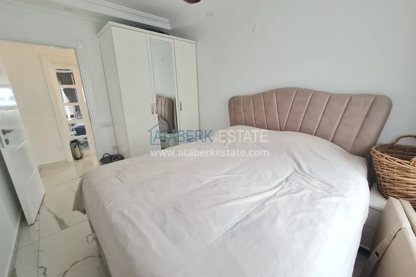 Приобрести Двухэтажная вилла с потрясающим видом на море в районе Каргыджак, Алания. Подходит для гражданства 15 