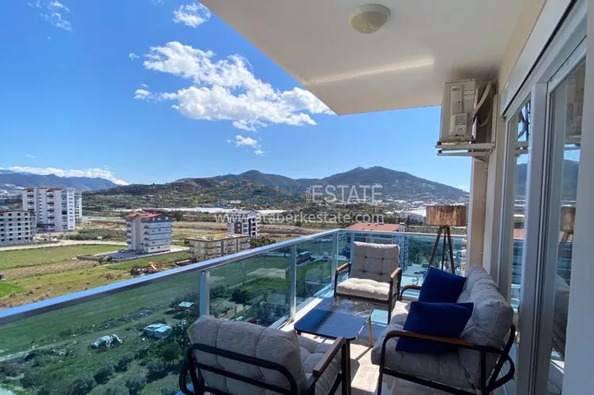 Приобрести Меблированный дуплекс 2+1 с видом на море и горы в Газипаше - открыт для ВНЖ 13 