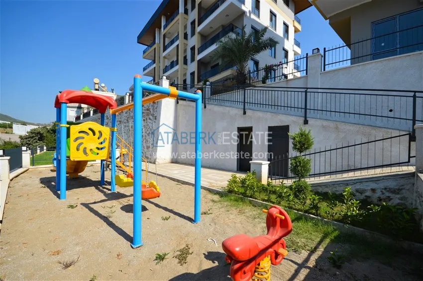 Квартиры в районе Оба, Алания в новом современном жилом комплексе 14