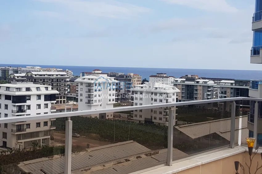 Приобрести Пентхаус-дуплекс 4+1 частично меблированный с видом на море и горы, район Махмутлар – Алания 15 