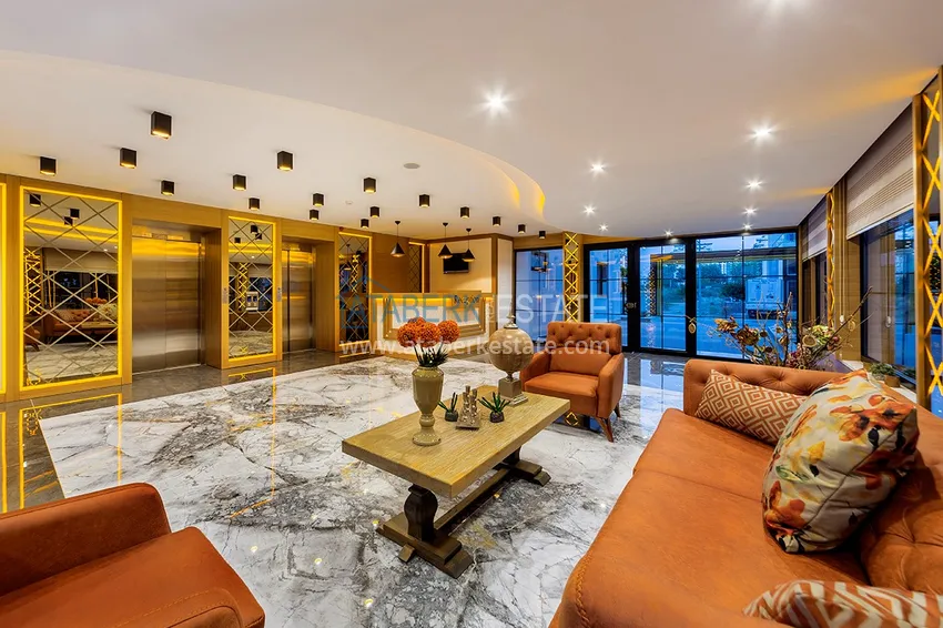 Квартира 1+1 от собственника с мебелью и видом на горы, район Махмутлар – Алания 12 