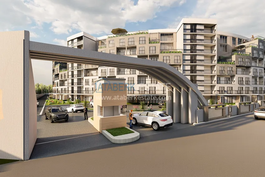 Квартиры от застройщика с рассрочкой на 2 года 25% первоначальный взнос - район Алтынташ, Анталия 15 