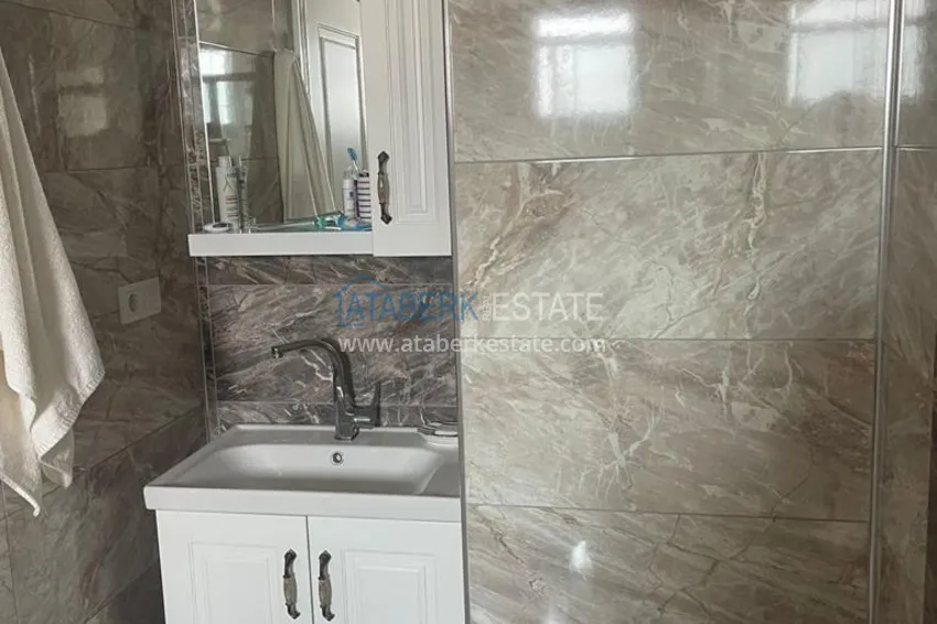 Приобрести Дуплекс 3+1 меблированный с видом на море и горы в новом комплексе, район Махмутлар – Алания 17 