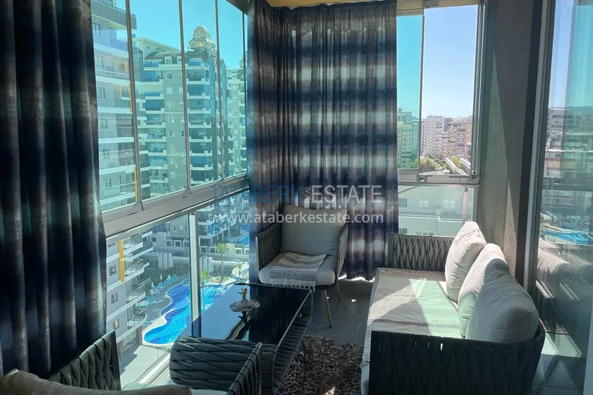 Приобрести Квартира 1+1 от собственника с мебелью и видом на горы, район Махмутлар – Алания 16 