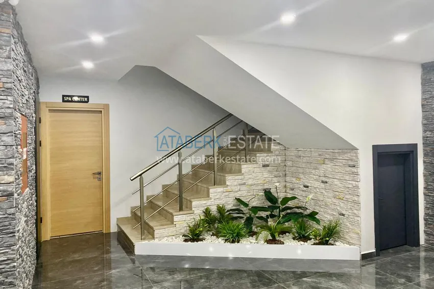 Меблированная квартира в центре Алании, трехкомнатная с застекленным балконом 19