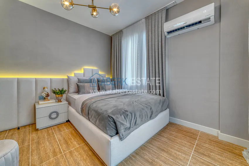 Приобрести Недвижимость под ВНЖ. Квартира 2+1 меблированная в резиденции премиум-класса, район Оба – Алания 17