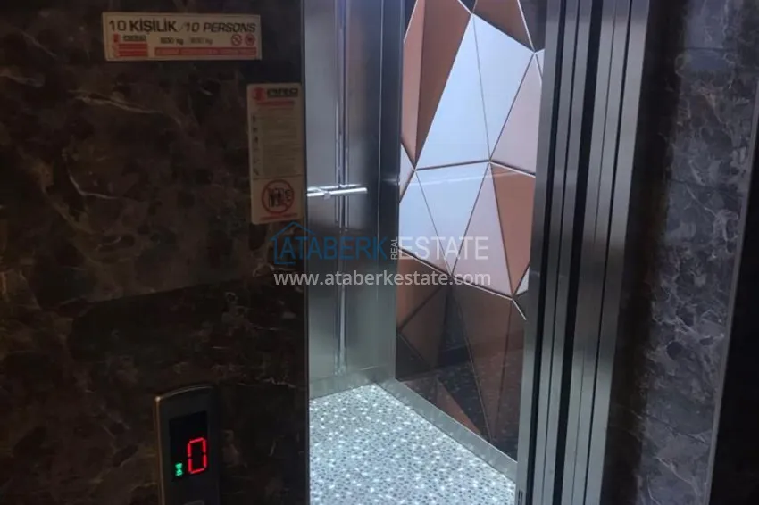 Меблированный дуплекс 2+1 с видом на море и горы в Газипаше - открыт для ВНЖ 18 