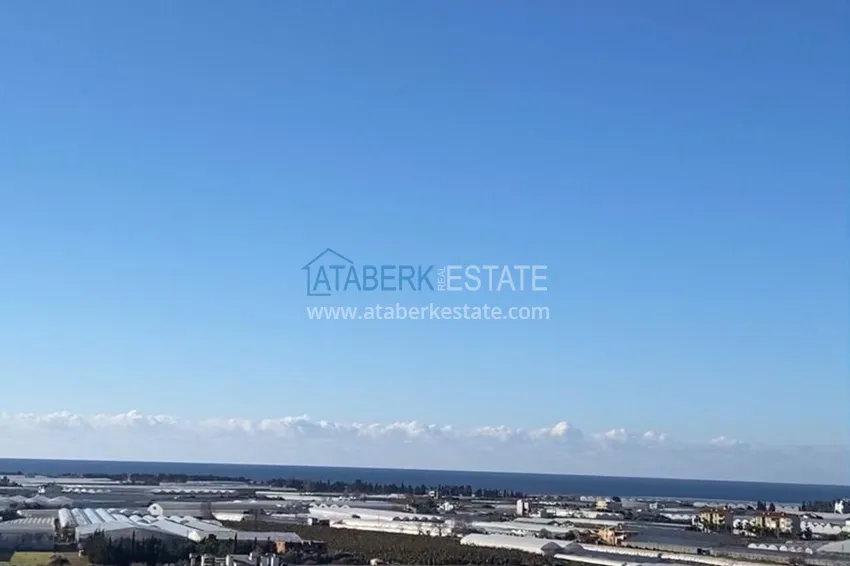 Приобрести Меблированный дуплекс 2+1 с видом на море и горы в Газипаше - открыт для ВНЖ 16 