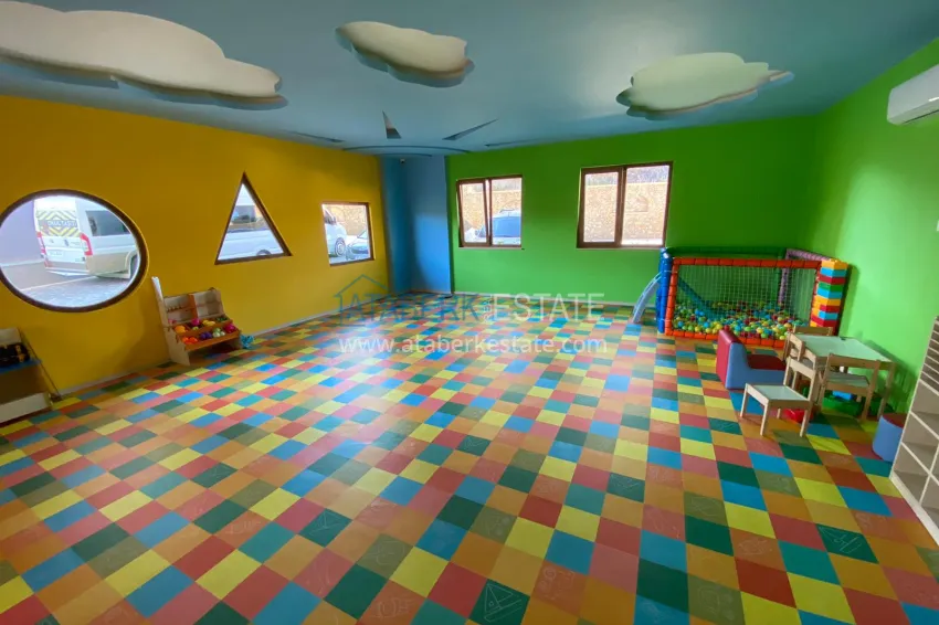 Линейная квартира 3+1 с отдельной кухней в комплексе сегмента комфорт – Алания, район Оба 17 