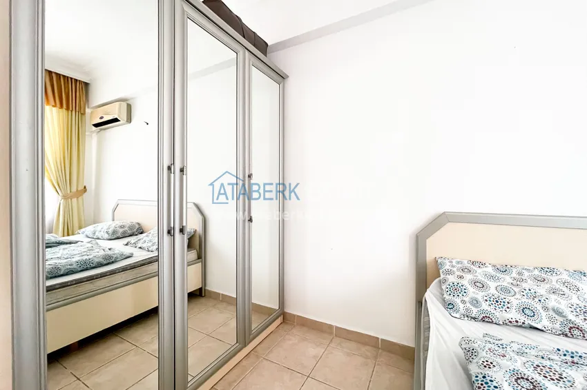 Приобрести Роскошная линейная квартира «под ключ» на первой береговой линии в курортном районе Тосмур, Алания 24