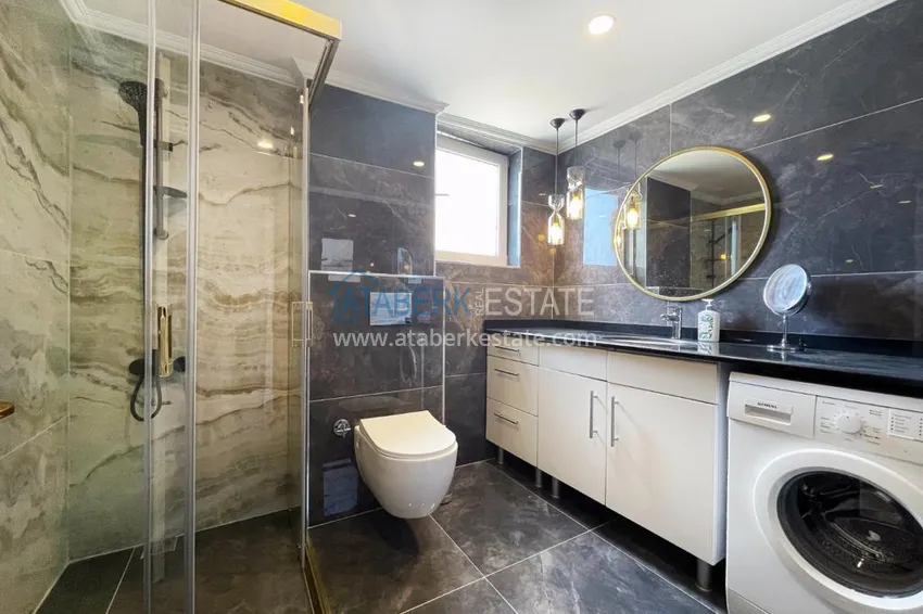 Приобрести Квартира 3+1 с мебелью в апарт-вилле – центр Алании, район Бекташ 22