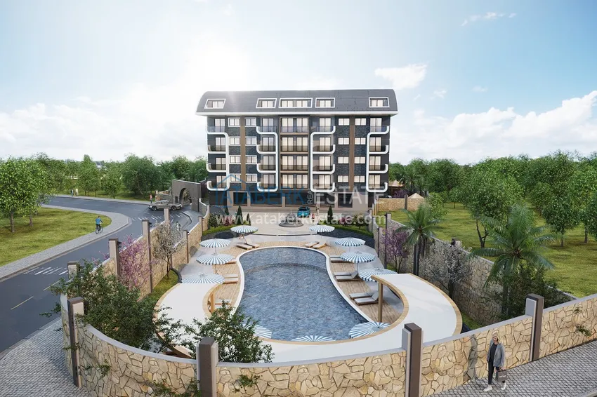 Уютный бутик-комплекс в районе Оба – комфортабельное жилье в Алании ждет вас! 1 