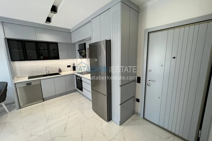 Приобрести Квартира 1+1 с мебелью от собственника в современной резиденции – Алания, район Оба 2