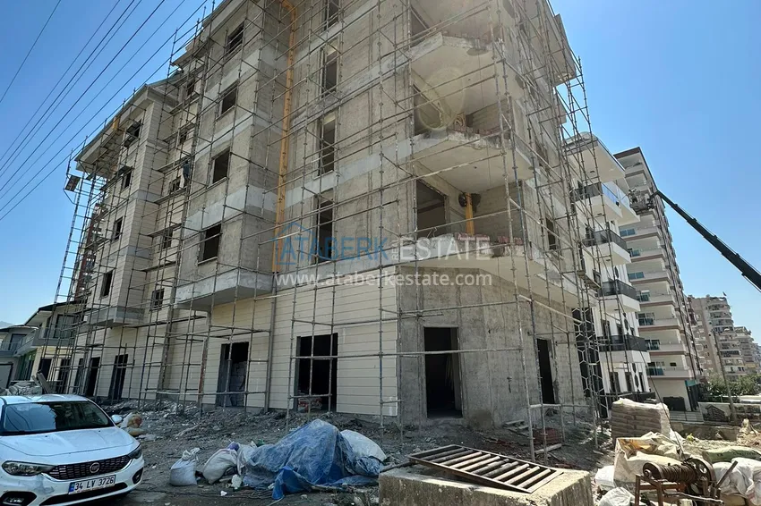 Фото -  Квартира 1+1 от инвестора в комплексе на этапе строительства, Махмутлар – Алания 1 