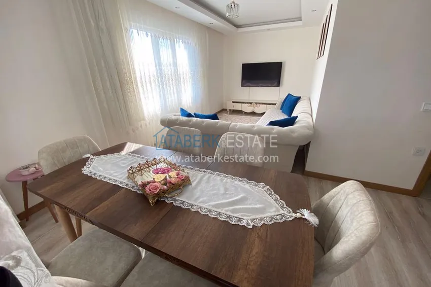 Приобрести Меблированный дуплекс 2+1 с видом на море и горы в Газипаше - открыт для ВНЖ 2 