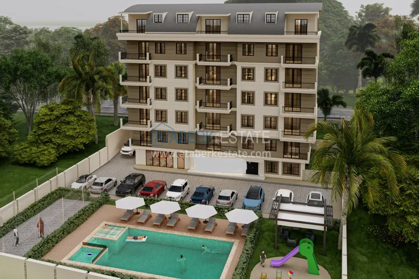 Квартиры в современном жилом комплексе в Газипаше, Алания 1 