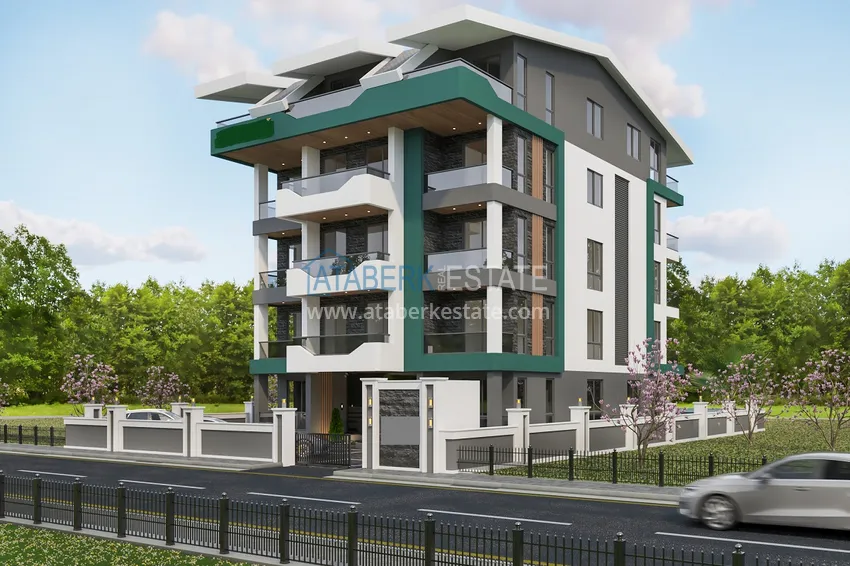 Квартиры от застройщика в небольшом комплексе на 16 квартир - Газипаша, Пазарджи 4 