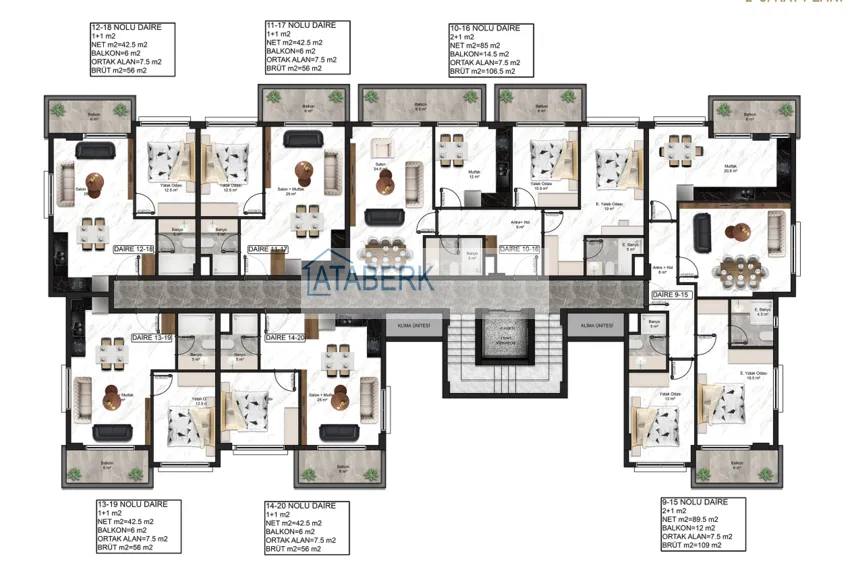 Купить дешево Уютный бутик-комплекс в районе Оба – комфортабельное жилье в Алании ждет вас! 2 