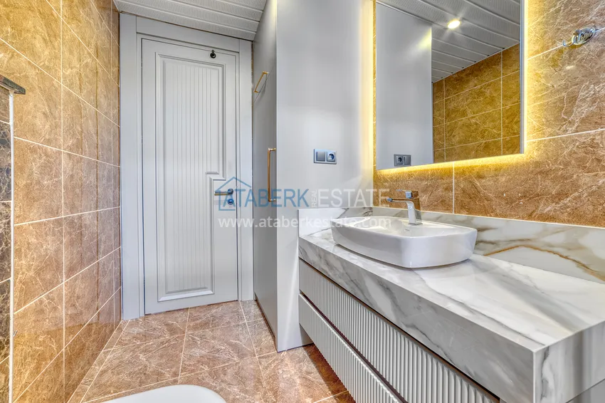 Приобрести Недвижимость под ВНЖ. Квартира 2+1 меблированная в резиденции премиум-класса, район Оба – Алания 21